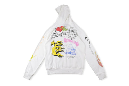 Hellstar Studios 2024 새로운 후드티 화이트