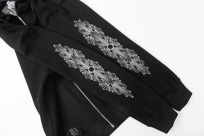 Chrome Hearts New Zip Up Hoodie 8515