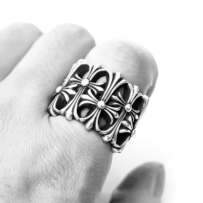 CHROME HEARTS CEMETERY RING 6