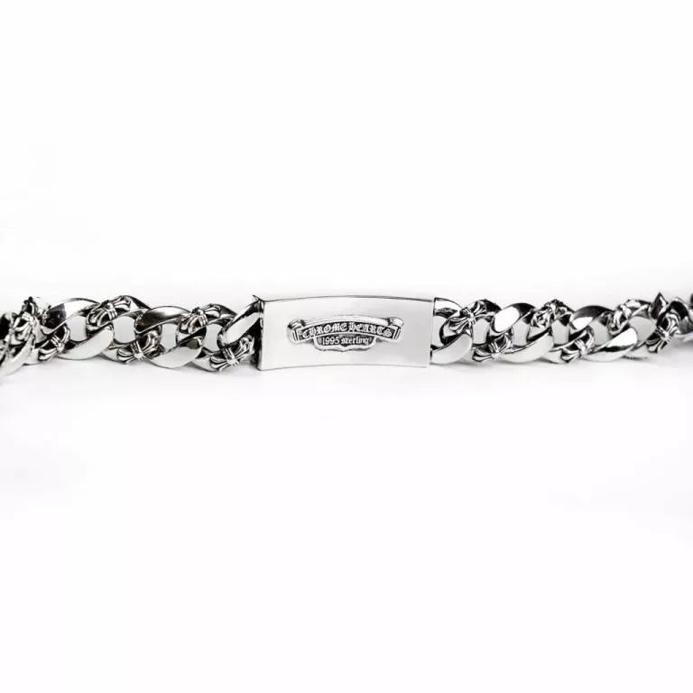 Chrome Hearts DAGGER ID FANCY LINK CLIP BRACELET 6