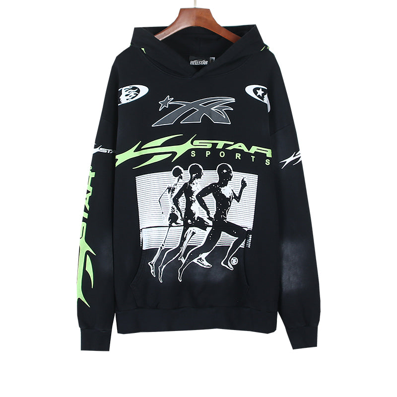 Hellstar Studios 2024 새로운 후드 블랙
